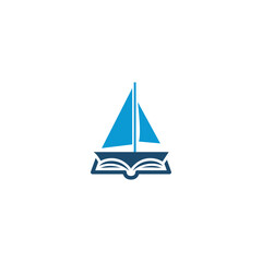 Sail Car Logo Design Vector 