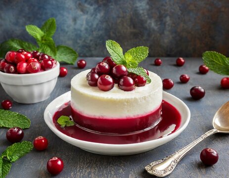 Preiselbeerpudding