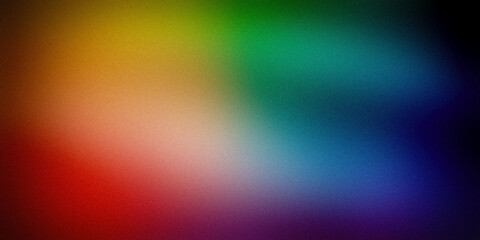 A vivid gradient background displaying a seamless blend of red, yellow, green, blue, and purple hues. Perfect for digital art, web design, presentations, and creative projects seeking a colorful touch