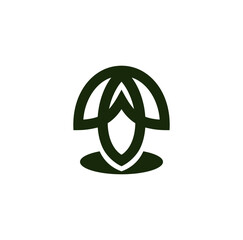 Mushroom Human Face Design Illustration vector eps format , suitable for your design needs, logo, illustration, animation, etc.