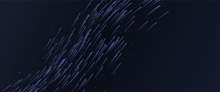 abstract wavy star trail speed flow stripe, futuristic wavy stripe flow stream eps vector design for background, hi tech, science