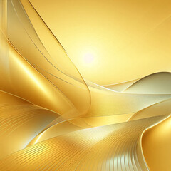 gold background with veil, Al Generation