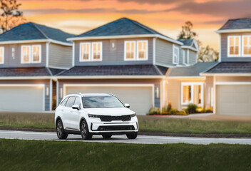 Journey in Comfort: Family SUV with Top Safety Features for Urban to Mountain Roads