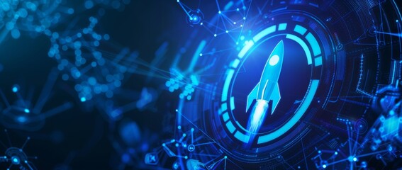 Obraz premium Entrepreneurship Start-up Funding Crowdfunding Investment Venture Capital. Business, internet, and technology concept. 3D illustration.