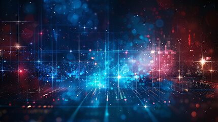 Obraz premium technology background