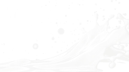 liquid milk splash isolated on white or transparent png