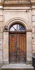 old wooden door