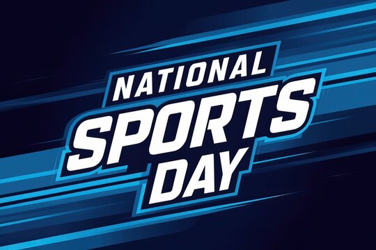 sports day, National Sports Day, 29 august India celebrates, National Sports Day Poster, Typography, Calligraphy, Text, Social Media Poster 