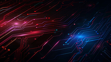 Obraz premium technology background