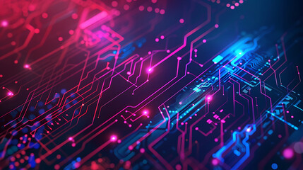 Fototapeta premium technology background