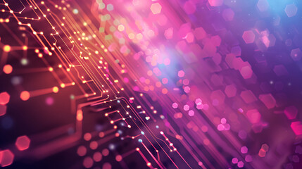 Fototapeta premium abstract technology background