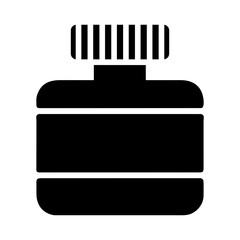 ink bottle vector icon