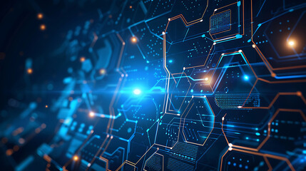 Obraz premium abstract technology background