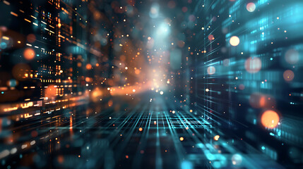 Obraz premium abstract technology background