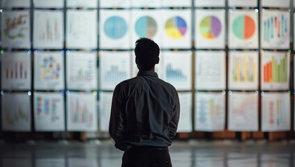 A project manager defines the objectives of a project in this image of project scope definition and management.