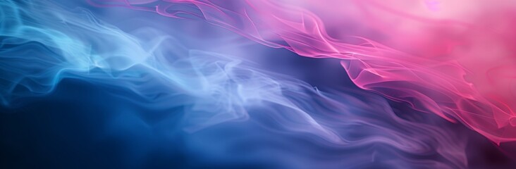 Obraz premium A black, pink, and blue color gradient rough abstract background with bright light and glow template, grainy noise, and grungy texture.