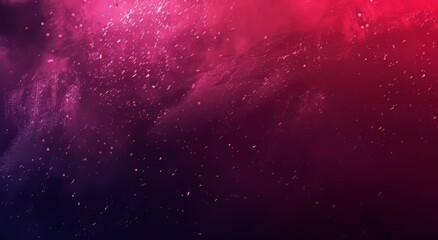 Fototapeta premium Color gradient rough abstract background shine bright light glow, grainy noise grunge texture in red purple and black