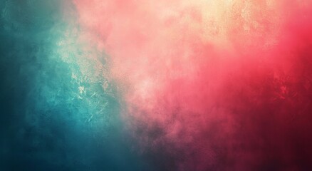 Obraz premium The background template features a blend of black, orange, red, and white, a spray texture color gradient that shines bright light and glows, grungy noise, and an abstract retro vibe.