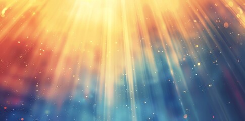 Fototapeta premium This is a simple geometric background template color gradient with a blue color, beige color, a grungy texture of empty space or spray, and a rough abstract retro vibe glowing colors with a bright