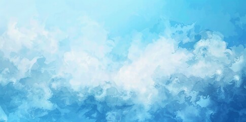 Obraz premium The model is a grunge background with a blue sky, a texture color gradient, a rough abstract background and a bright light glow template surrounded by grainy noise, which highlights the empty space.