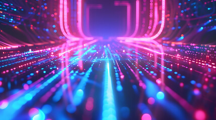 Obraz premium technology background