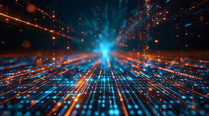 Fototapeta premium technology background