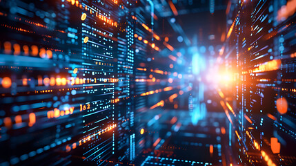 Fototapeta premium technology background