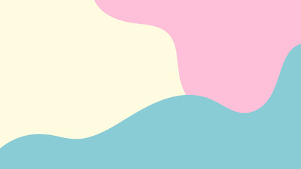 Abstract colorful background. Pink blue and yellow color  background. simplistic wallpaper.