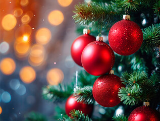 Obraz premium christmas tree decoration