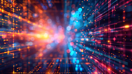 Obraz premium technology background