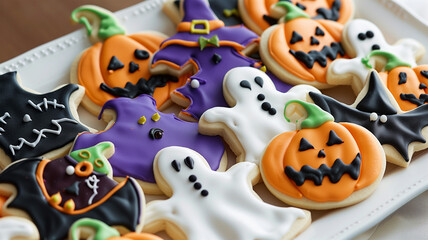 ハロウィンのクッキー