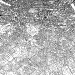 Fototapeta premium 3D illustration of city and urban in Milan Italy 