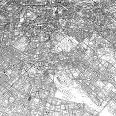 Fototapeta premium 3D illustration of city and urban in Milan Italy 