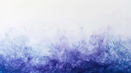 Obraz premium Smooth watercolor gradient, blending hues, abstract art