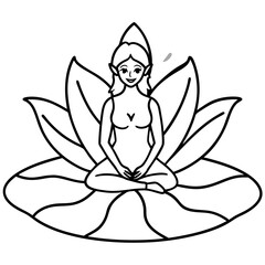 Fairy coloring pages for kids book