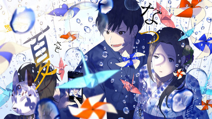 夏に溺れる【和風ファンタジー】