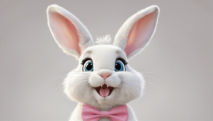 Festive Bunny Fun: Easter Greeting Card Design