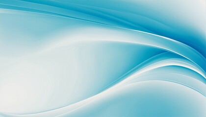Fototapeta premium Ethereal Blue Glow