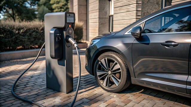 auto voiture recharge charge borne station electrique electricit&eacute; energie autonomie