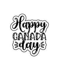 Happy Canada Day Svg, Happy Canada Day Png, Happy Canada Day Bundle, Happy Canada Day Designs, Happy Canada Day Cricut, Canada Day Svg Bundle