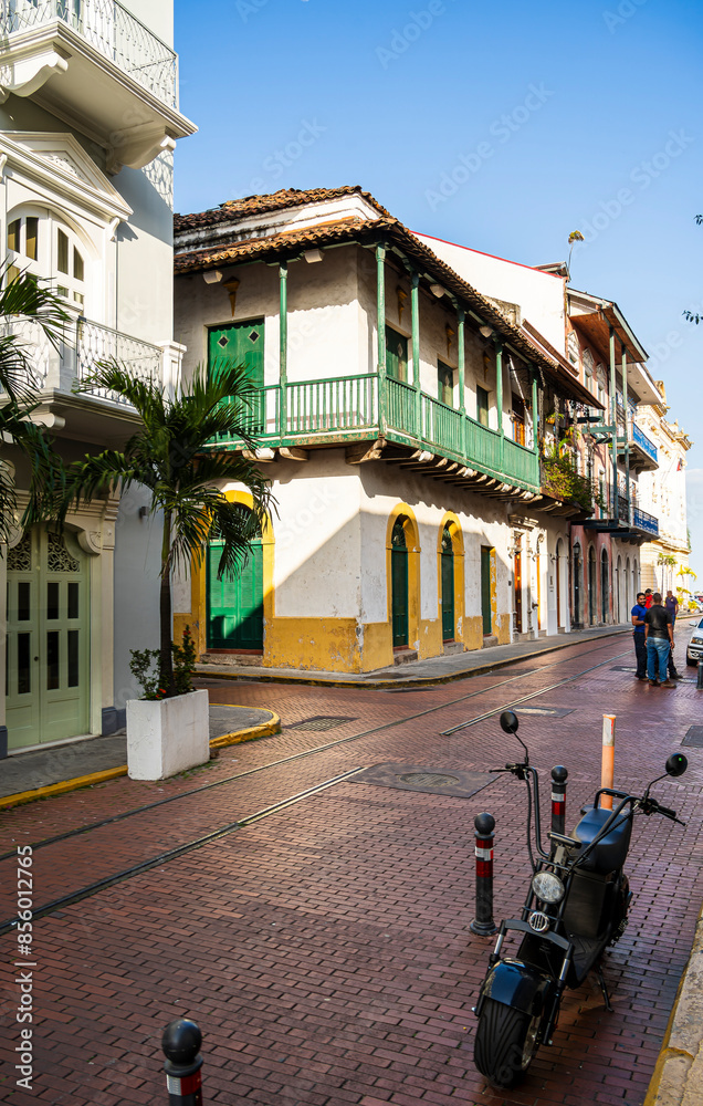 Wall mural panama city landmarks, hdr image