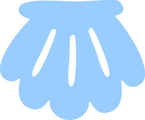 귀여운 조개 껍질