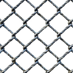 Fototapeta premium abstract background with wrought iron chain link fence
