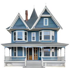 Obraz premium american house front view