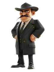 Obraz premium 3d American gangster
