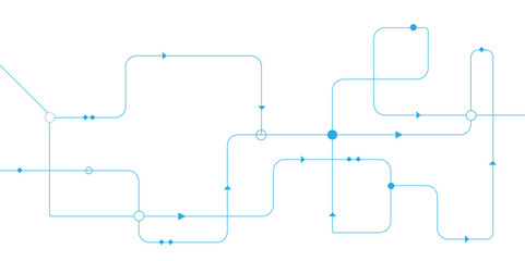 Vector white Abstract technology background, Hi-tech digital connect, Circuit board pattern for technology background. Circuit board with various technology elements. 
