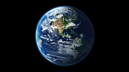 Fototapeta premium Our home planet, Earth, is a beautiful and complex place. It is the only planet in our solar system that is known to support life.