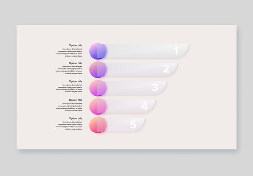Glass 5 Step Workflow Infographic