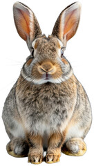 Fototapeta premium rabbit sitting on a white surface