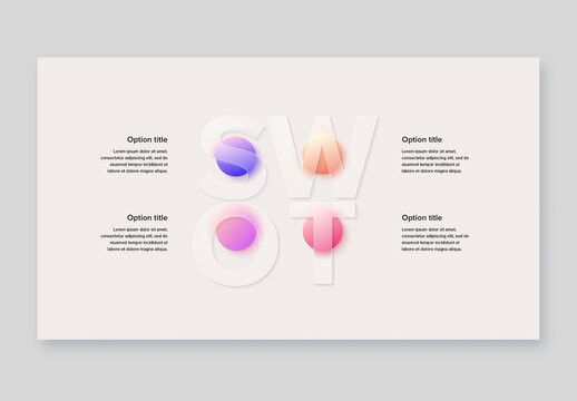 Glass SWOT Analysis Infographic